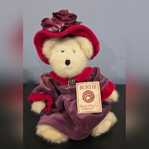 Boyds Bear Ms. Rouge Chapeau